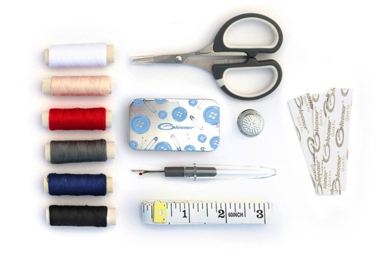 Quick Fix Sewing Kit with Gleener On the Go, Grey