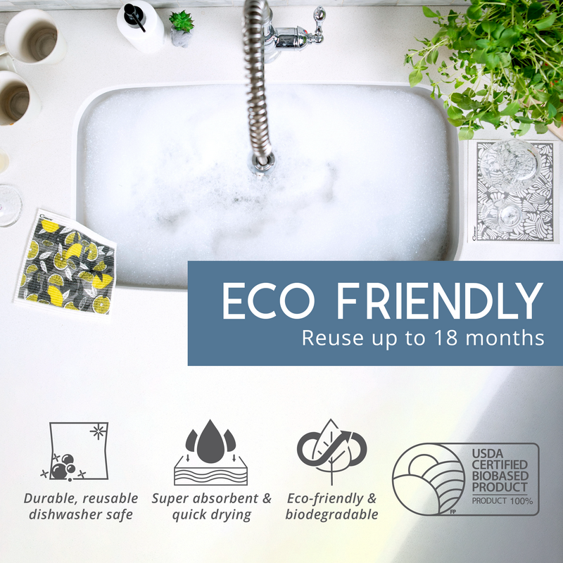 Super Eco Cloth | 2-pack | Metro Collection