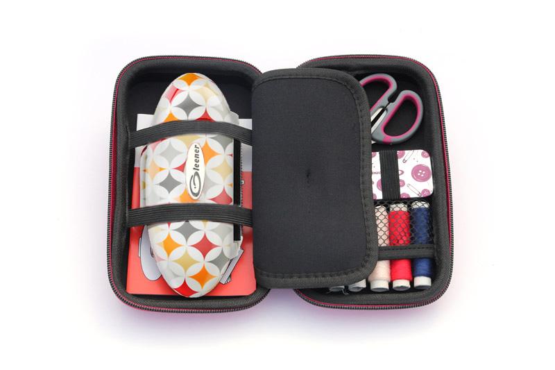 Quick Fix Sewing Kit with Gleener On the Go, Raspberry Red